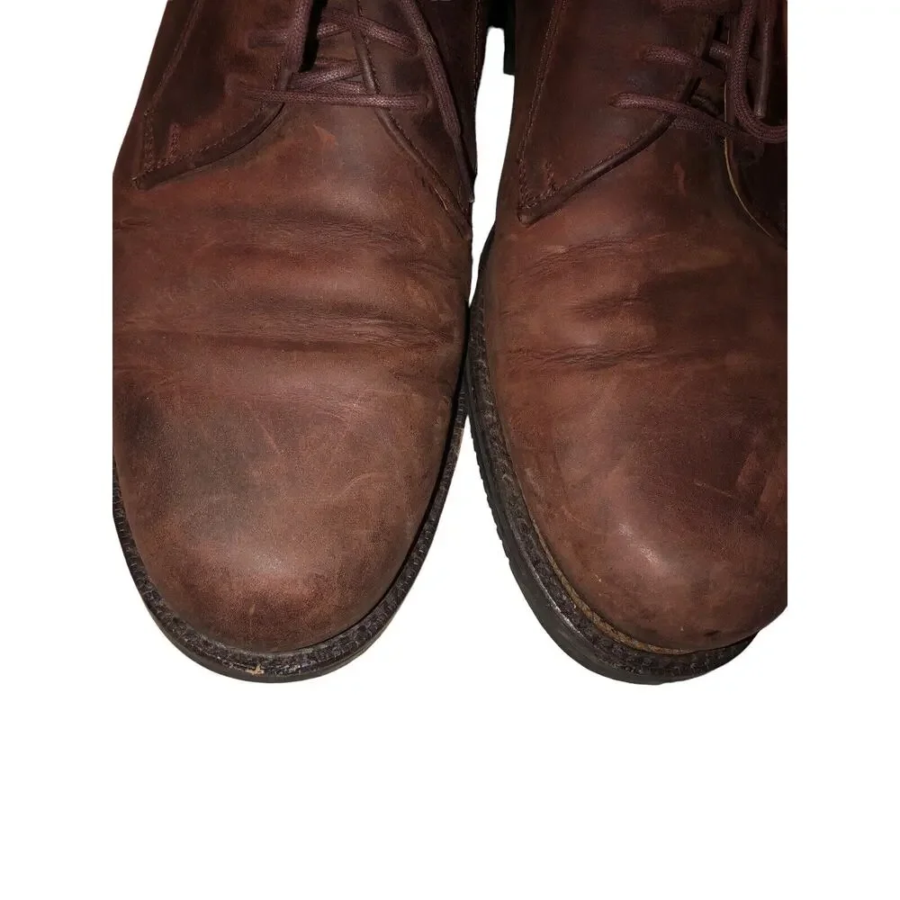Cole Haan Men Shoe Size 12M Brown Oxford Dress‎ Pre Owned C00068